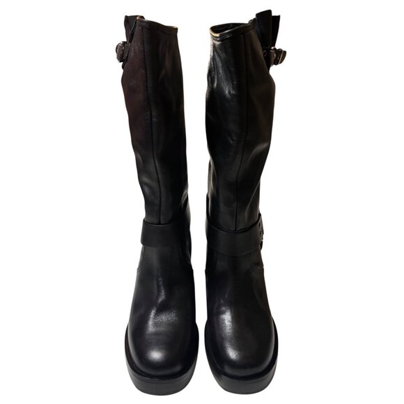 Schutz Kiara Moto Boots Black, Size 8.5 Brand New In Box - Picture 5 of 14